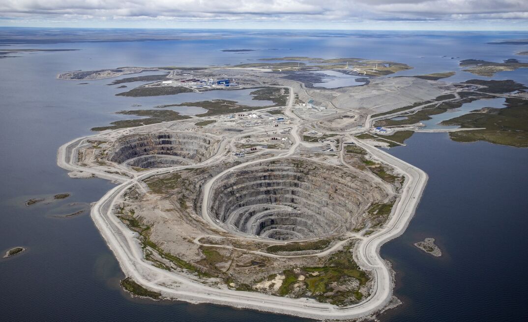 Rio Tinto's Diavik diamond mine
