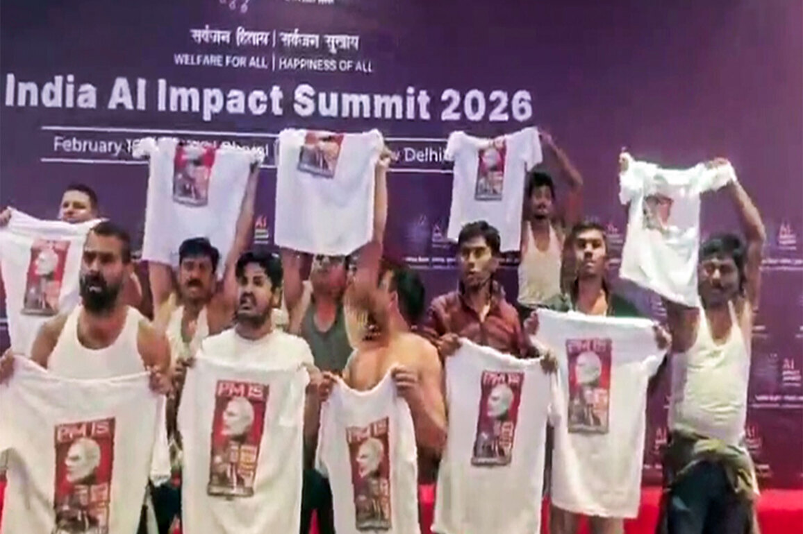 Four IYC workers detained by Delhi Police amid AI Summit protest, to be produced in Patiala High Court