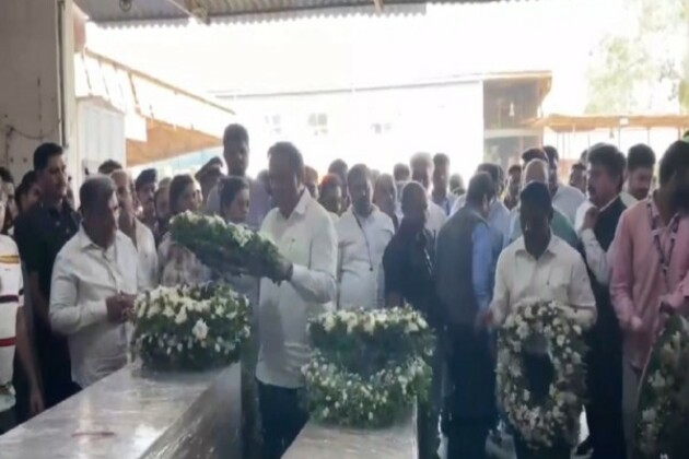 Maharashtra Ministers pay last respects to victims of Pahalgam terror attack in Mumbai