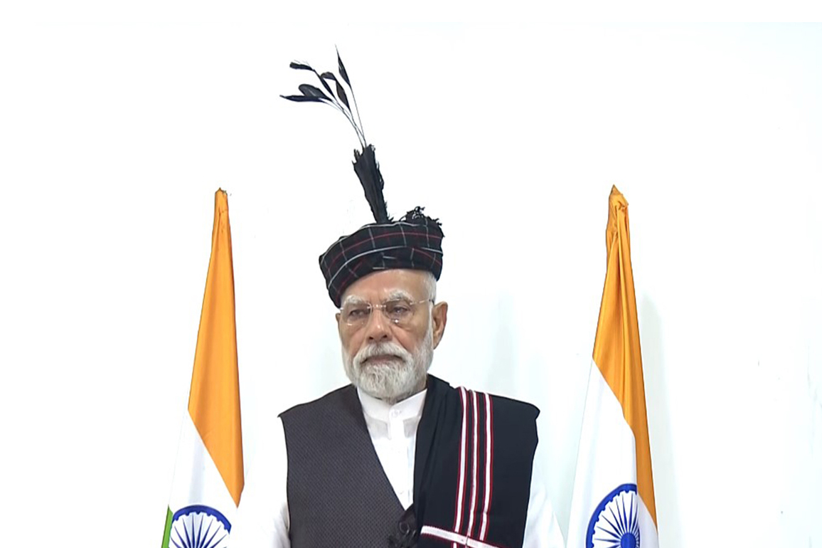 PM Modi inaugurates Mizoram's first Bairabi-Sairang rail line
