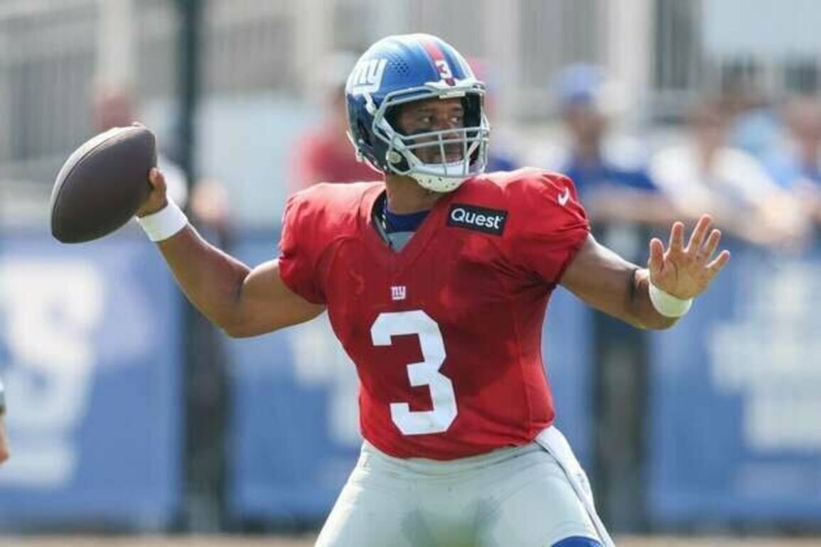 Russell Wilson to start preseason opener for Giants