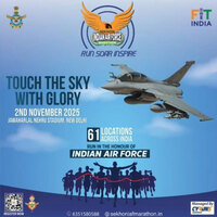 Indian Air Force gears up for Sekhon IAF Marathon 2025
