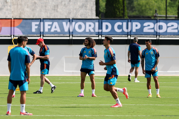 (SP)U.S.-KENNESAW-FIFA WORLD CUP-TEAM SPAIN-TRAINING