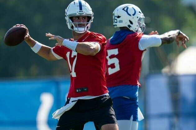 Colts tab Daniel Jones QB1; QB2 Anthony Richardson 'respects' call