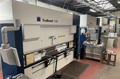 Pland Stainless unveils third press brake machine
