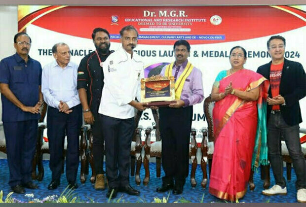 Dr. MGR University Hosts 'The Pinnacle 2024' - Honours Achievers in Health and Hospitality; Recognizes Winners of Incredible Chefs Challenge