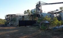 The old treatment plant at the Hodgkinson Basin gold project.