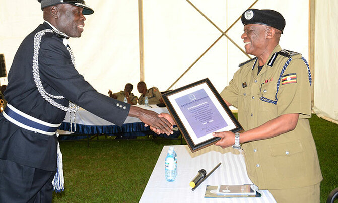 IGP Ochola lauds 274 retired police officers IGP Ochola lauds 274 retired police officers