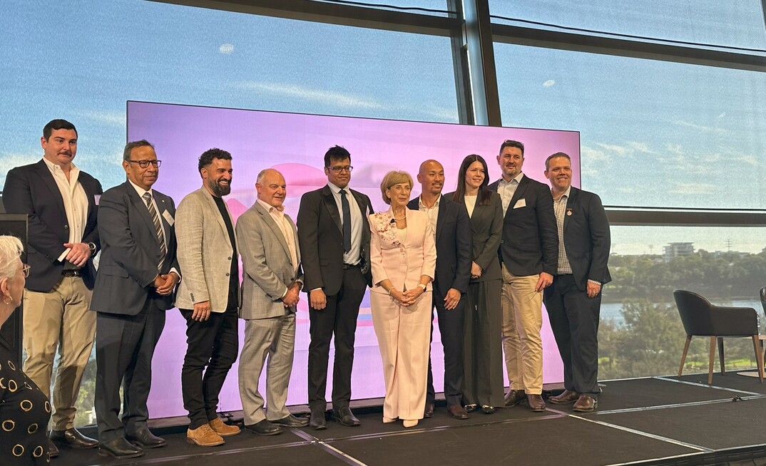 Amanda Lacaze spoke to a 500-strong audience at a WA Mining Club lunch