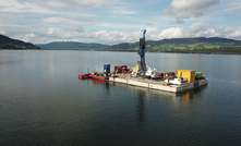  When geotechnical investigation work was need at the bottom of Norway’s largest lake, a sonic drill mounted on a barge was used for CPTu testing