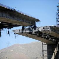 Mideast in Pictures: Bridge in N. Iran damaged in U.S.-Israeli attacks