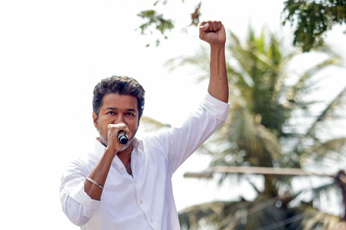 TVK chief Vijay to file nomition from Tiruchirappalli East on April 2
