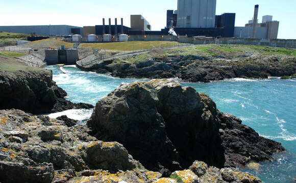 The current Wylfa nuclear plant is current undergoing decommissioning | Credit: Geograph
