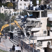 MIDEAST-JERUSALEM-FORCED DEMOLITION