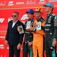 George Russell tops Lando Norris in dramatic Canada Sprint