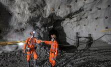 Mina subterrânea no Complexo Cuiabá (MG), da Operação no Complexo Cuiabá (MG), da AngloGold Ashanti