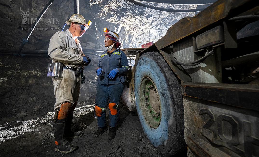 With 51,000 employees, Implat's Rustenberg site is one of Africa's largest mining complexes. With 51,000 employees, Implat's Rustenberg site is one of Africa's largest mining complexes. 