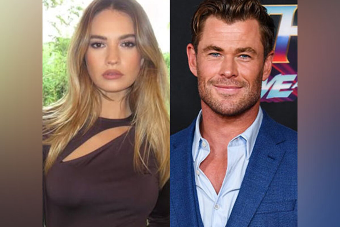 Lily James boards Chris Hemsworth's action film 'Subversion'