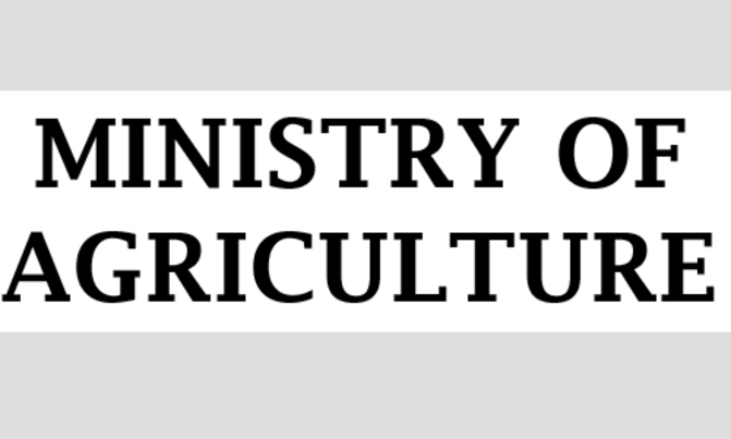 Notice from Ministry of Agriculture Notice from Ministry of Agriculture