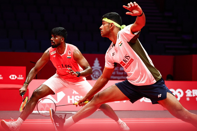 Satwik-Chirag rally past Chinese Pair Liang/Wang to open World Tour Finals campaign with statement win