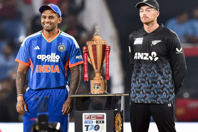 Third T20I: India win toss, opt to field against New Zealand