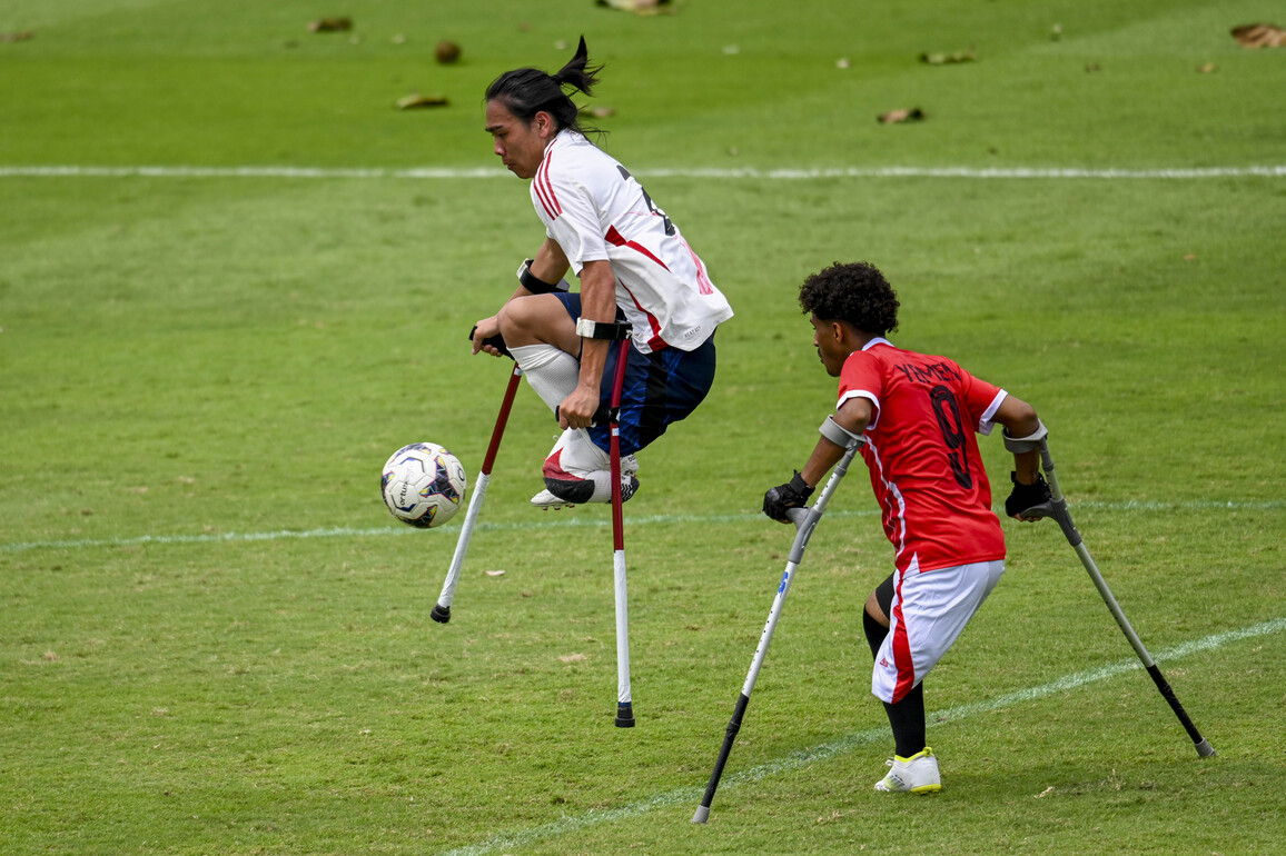 (SP)INDONESIA-JAKARTA-AMPUTEE FOOTBALL-ASIAN CUP QUALIFIERS 2025-JAPAN VS YEMEN