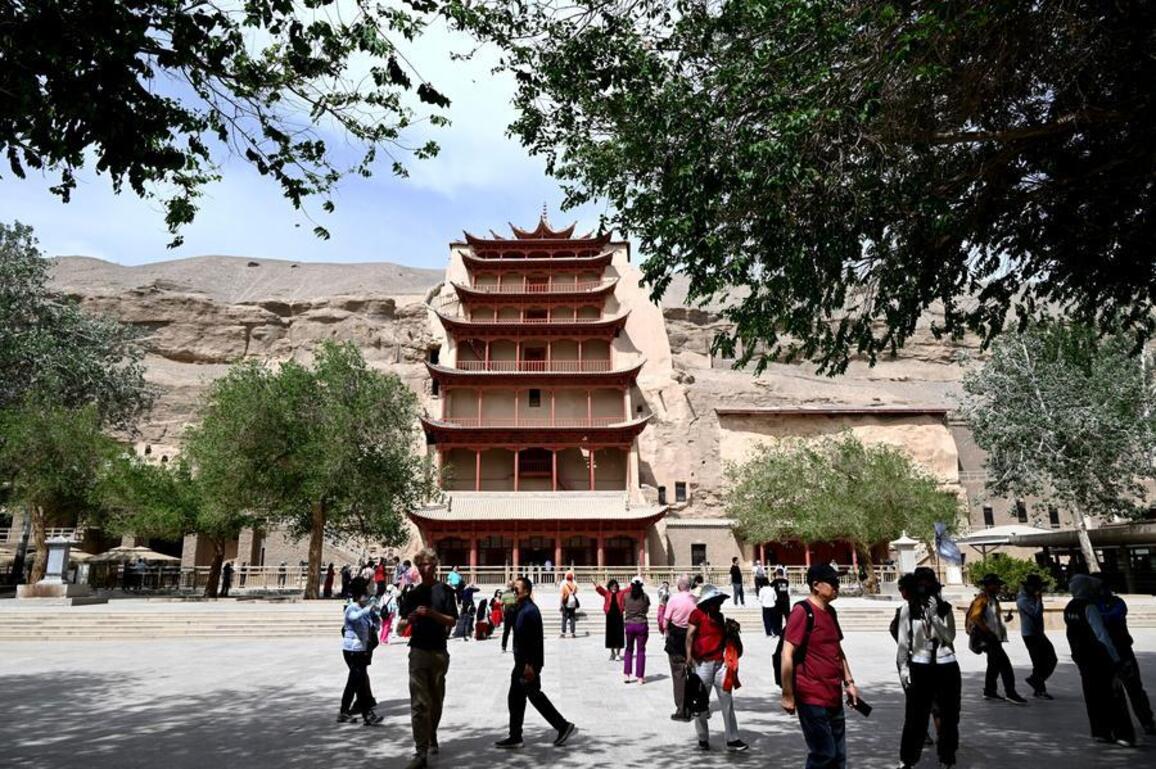 Meteorological tech shields ancient heritage from climate threats in Gansu