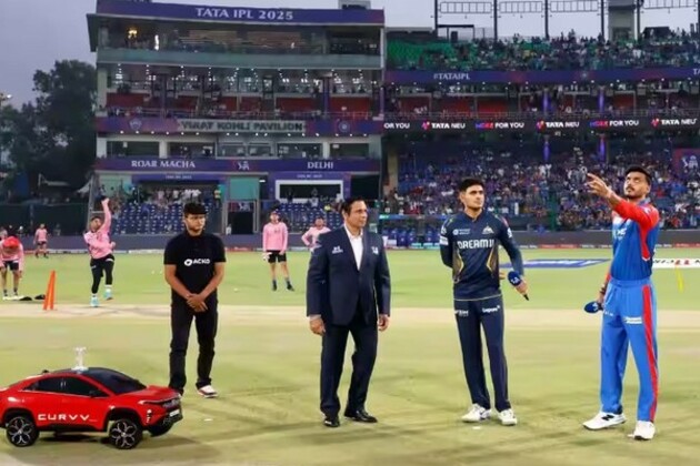 IPL 2025: GT win toss, elect to field against DC
