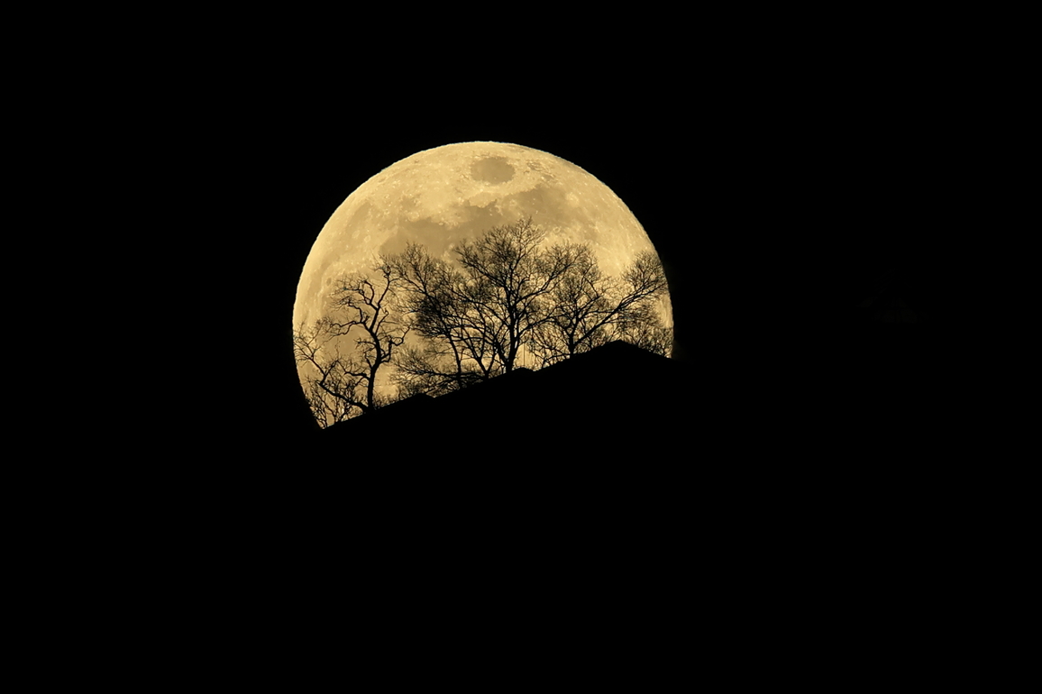 #CHINA-SUPER MOON-SCENERY (CN)