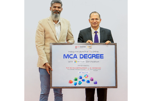 Chandigarh University MCA Online Students to Undergo Microsoft Certifications for Better Employability & Industry Readiness