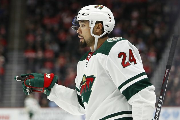 Wild's Dumba kneels during anthem, gives anti-racism speech