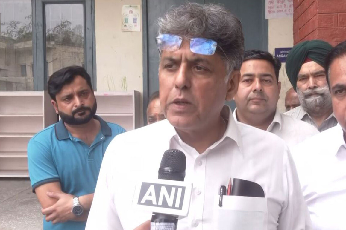 "One person, one vote, one value" at risk due to delimitation plan: Congress MP Manish Tewari
