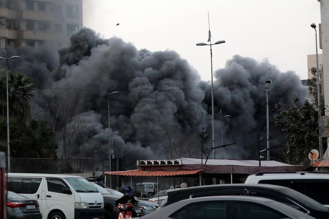 Mideast in Pictures: Israeli strikes shake Beirut to its core