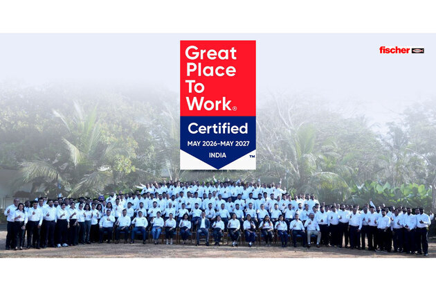 fischer India Recognized as a Great Place to Work for 2026-27, for the 4th Year in a Row