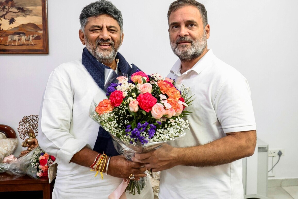 Gandhi family's trust and guidance defined my political career: DK Shivakumar