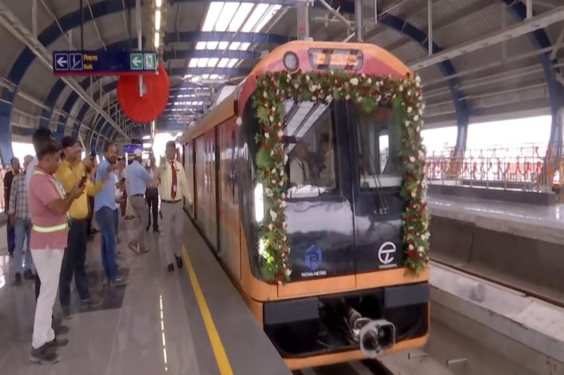 Bihar Chief Minister inaugurates first phase of Patna Metro from ISBT to Bhoothnath