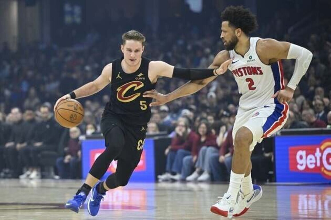 Struggling Cavs might be without Sam Merrill (hamstring) for Game 2 vs. Pistons
