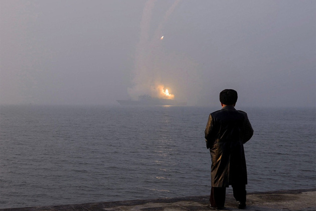 North Korea conducts suspected ballistic missile launch as US-South Korea gear for key military drill next week