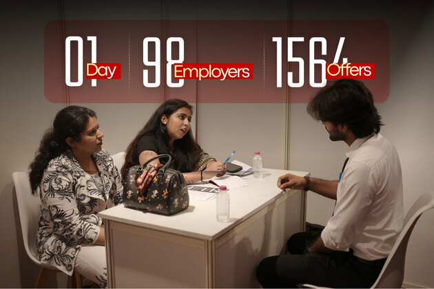 VGU Mega Job Fair 2026: 1,642 Candidates Selected by 100+ Recruiters, Highest Package Touches 44 LPA