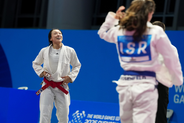 (SP)CHINA-CHENGDU-THE WORLD GAMES 2025-JU-JITSU-WOMEN'S -63KG NEWAZA-FINALS(CN)