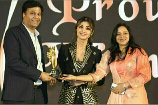 Qutone Tiles Awarded as "India's Most Innovative Tile Brand" by Actor Shilpa Shetty at Industry Leaders Awards 2023