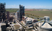 Planta de cimento da Loma Negra na Argentina