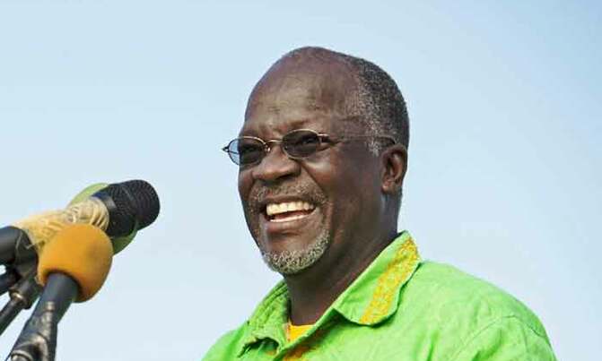 Tanzania's Magufuli wins election by a landslide Tanzania's Magufuli wins election by a landslide