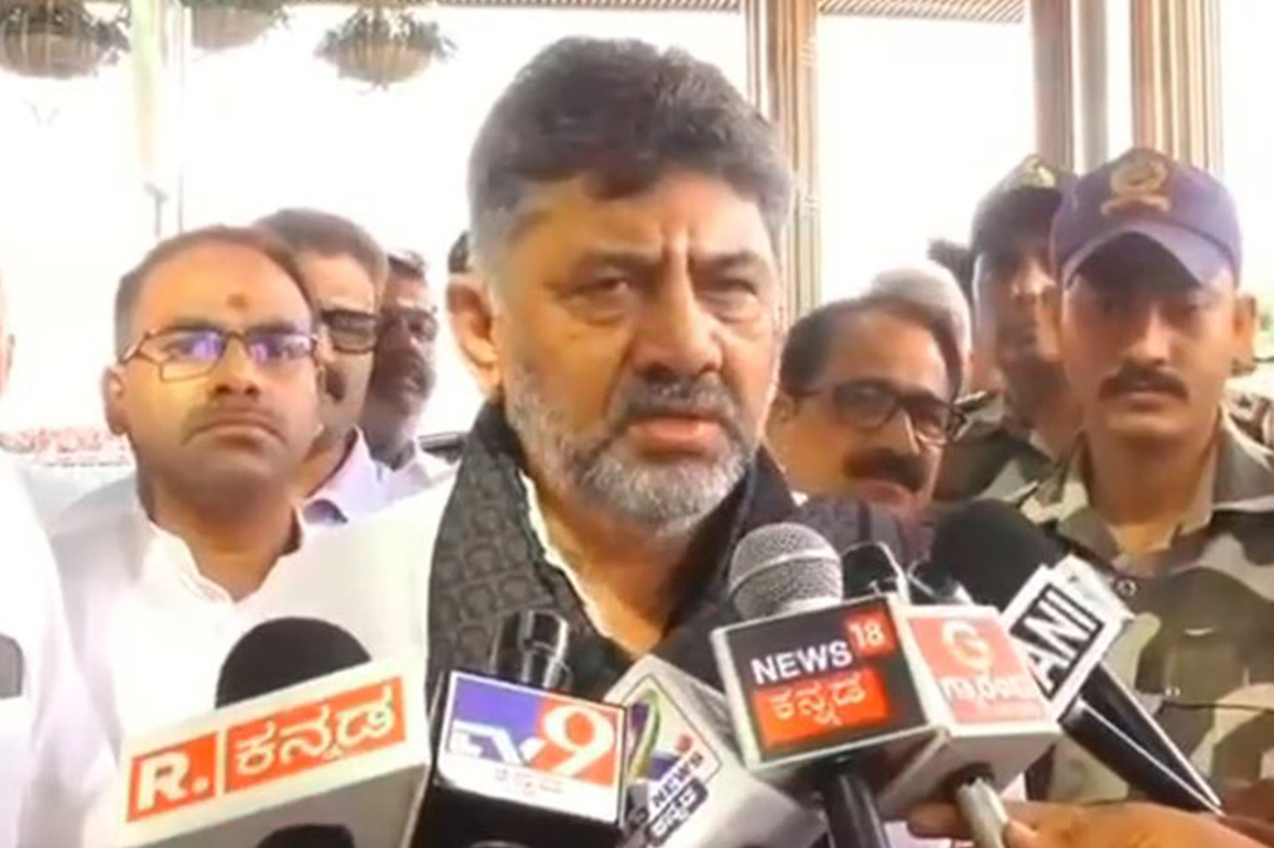 "Meeting MP's to discuss water issues of Karnataka": Dy CM DK Shivakumar arrives in Delhi