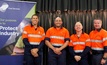 The winning First Aid team from Centennial Coal's Mandalong mine.