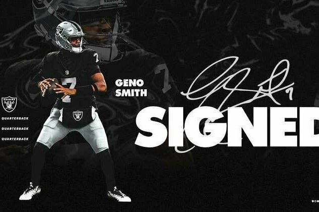 Raiders sign QB Geno Smith to a multi-year contract extension