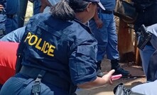 South Africa's Police Service led the operation against zama zamas.