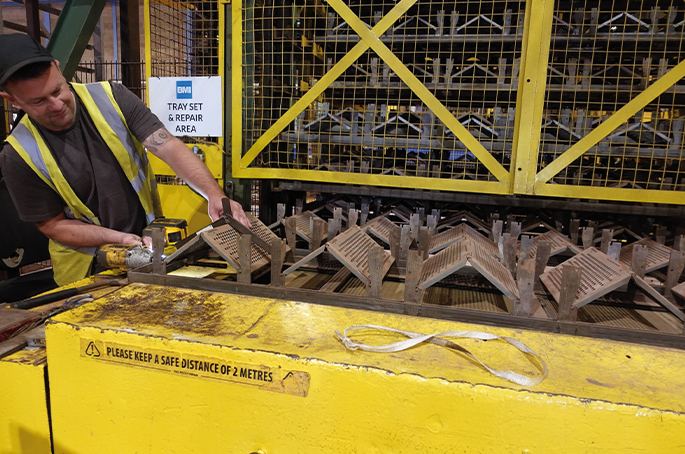 BMI refurbishes clay tile kiln