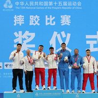 (SP)CHINA-15TH NATIONAL GAMES-WRESTLING-FREESTYLE-MEN'S 125KG-FINAL (CN)