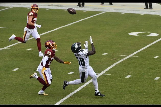 Eagles WR Reagor (thumb) reportedly will return Sunday